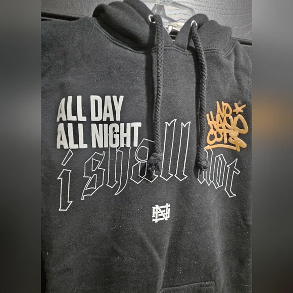 Black Graphic Hoodie - Picture 2 of 4